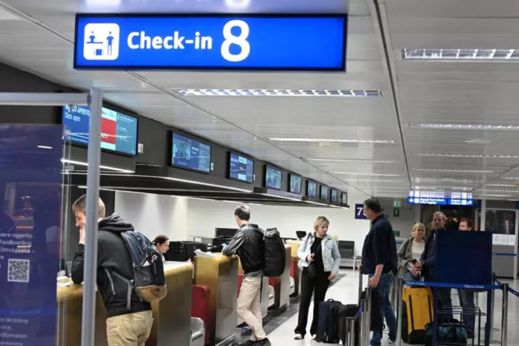 check in aeroporto