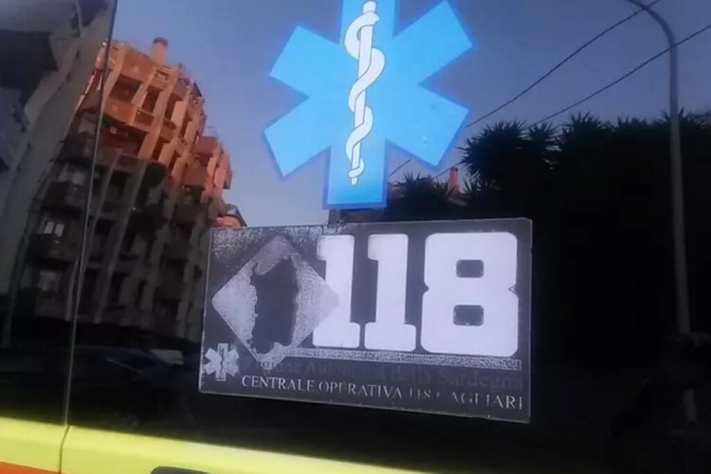 Un'ambulanza