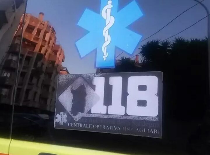 Un'ambulanza
