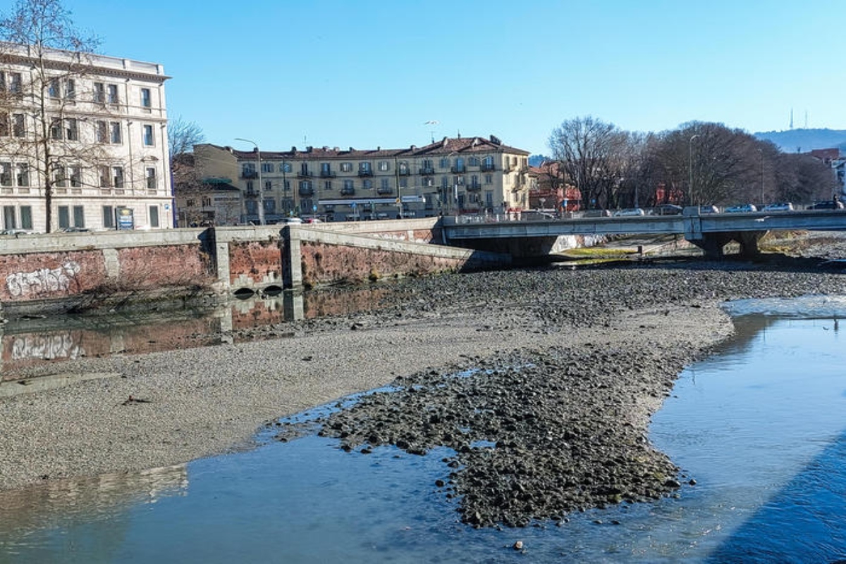 dora in secca a torino
