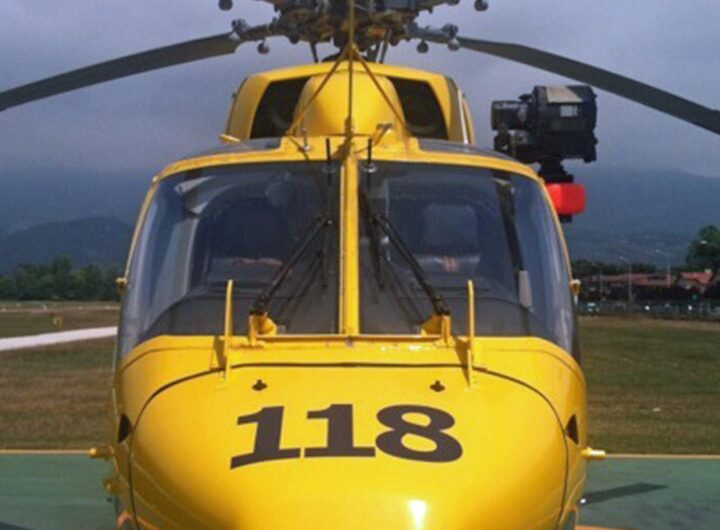 Elicottero del 118