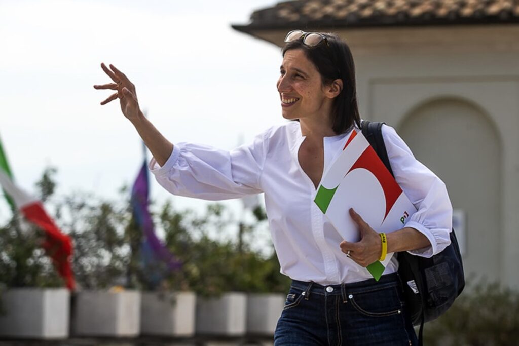 La segretaria dem Elly Schlein