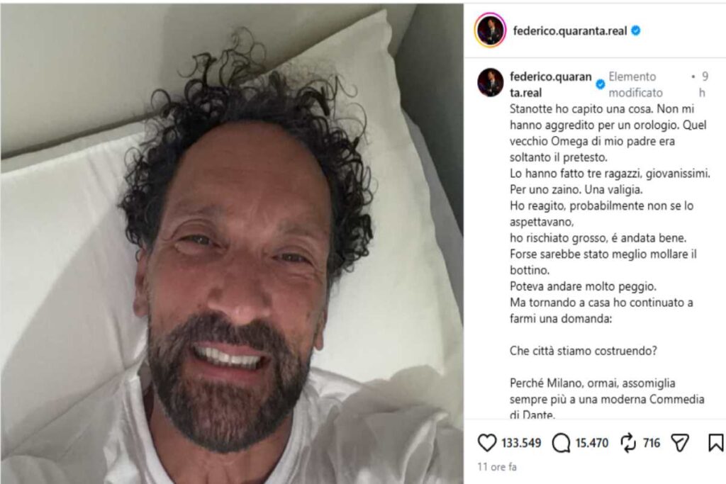 Federico Quaranta su Instagram