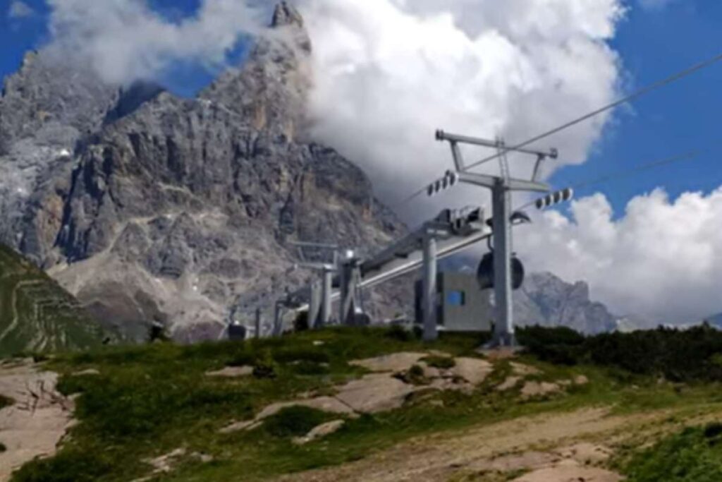 San Martino di Castrozza-Passo Rolle funivia