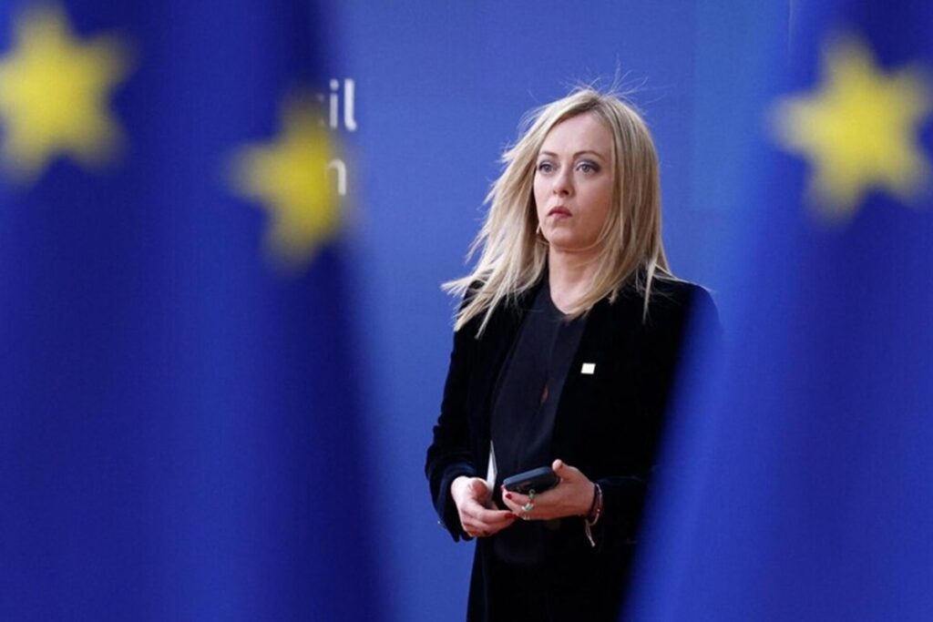 La premier Giorgia Meloni