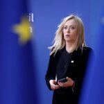 La premier Giorgia Meloni