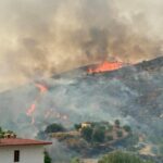 incendio collina