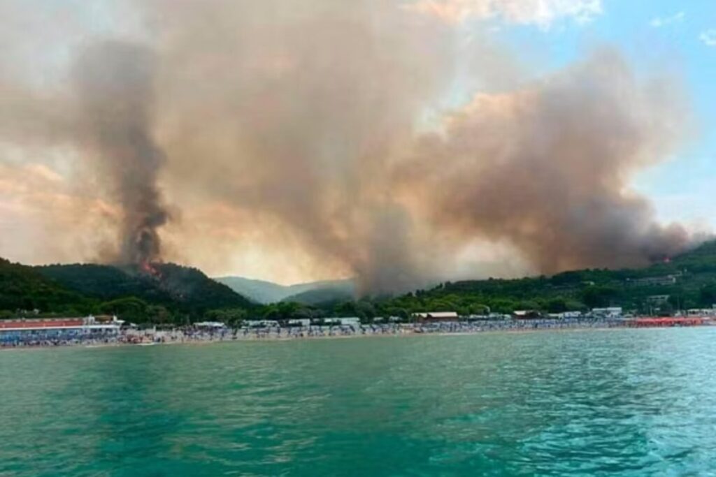 incendio peschici
