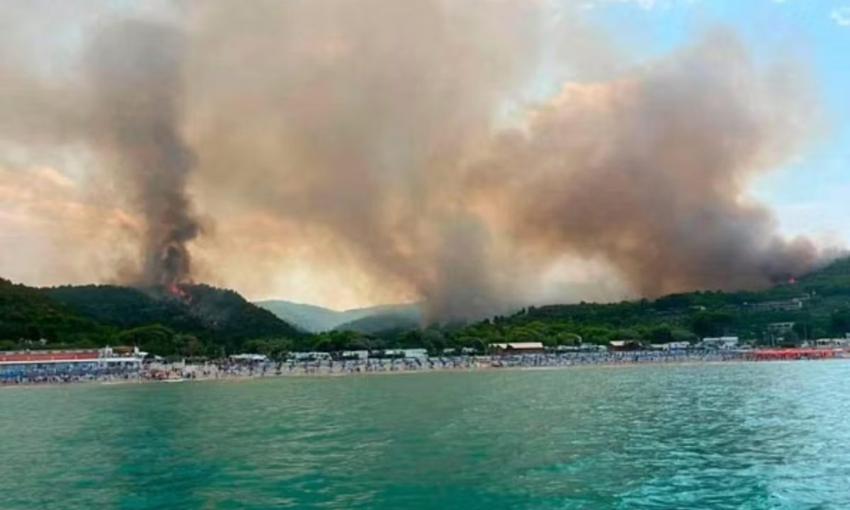 incendio peschici