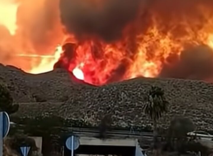 incendio spagna almeria