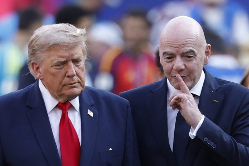 trump e infantino