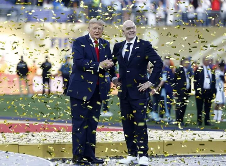 Donald Trump e Gianni Infantino