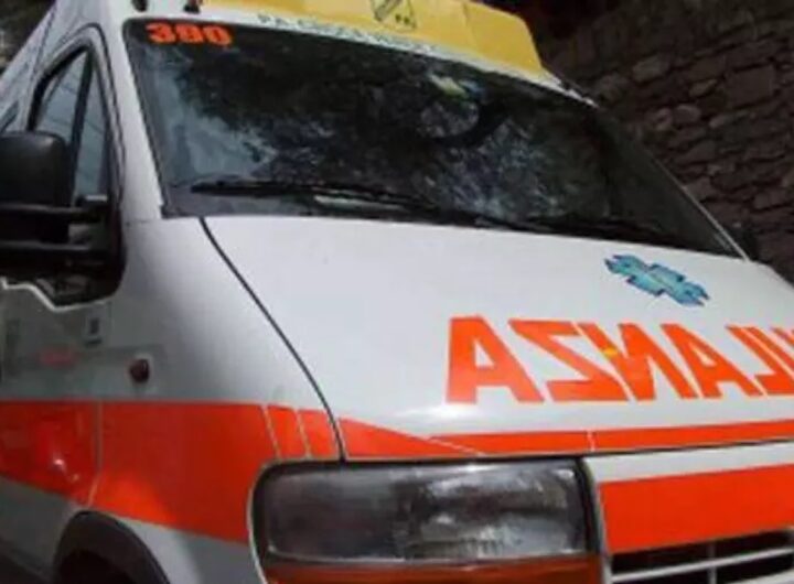 Un'ambulanza