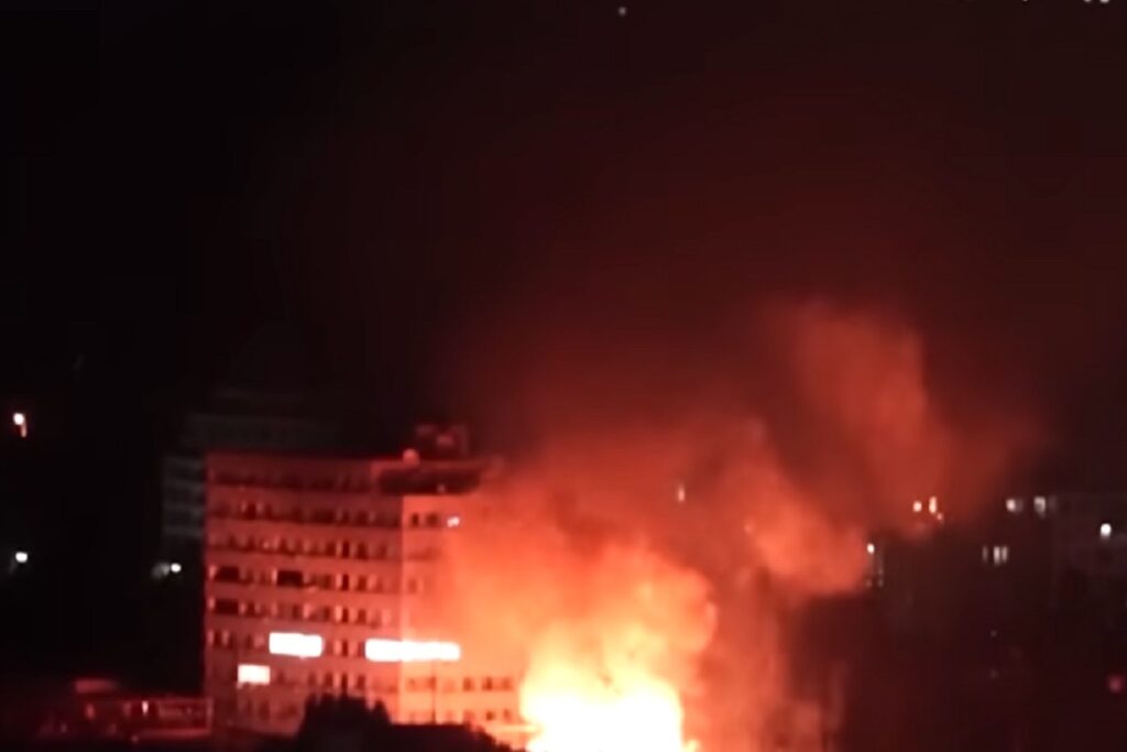 Kiev sotto le bombe