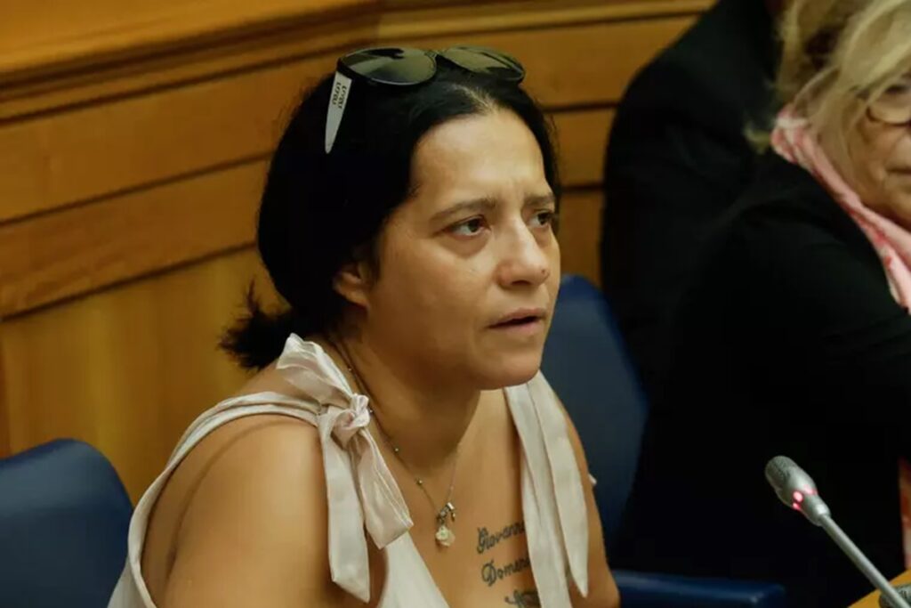 La mamma del piccolo Domenico