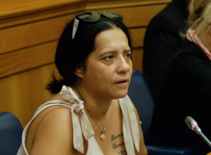 La mamma del piccolo Domenico