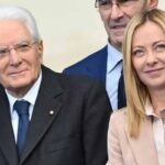 Giorgia Meloni e Sergio Mattarella