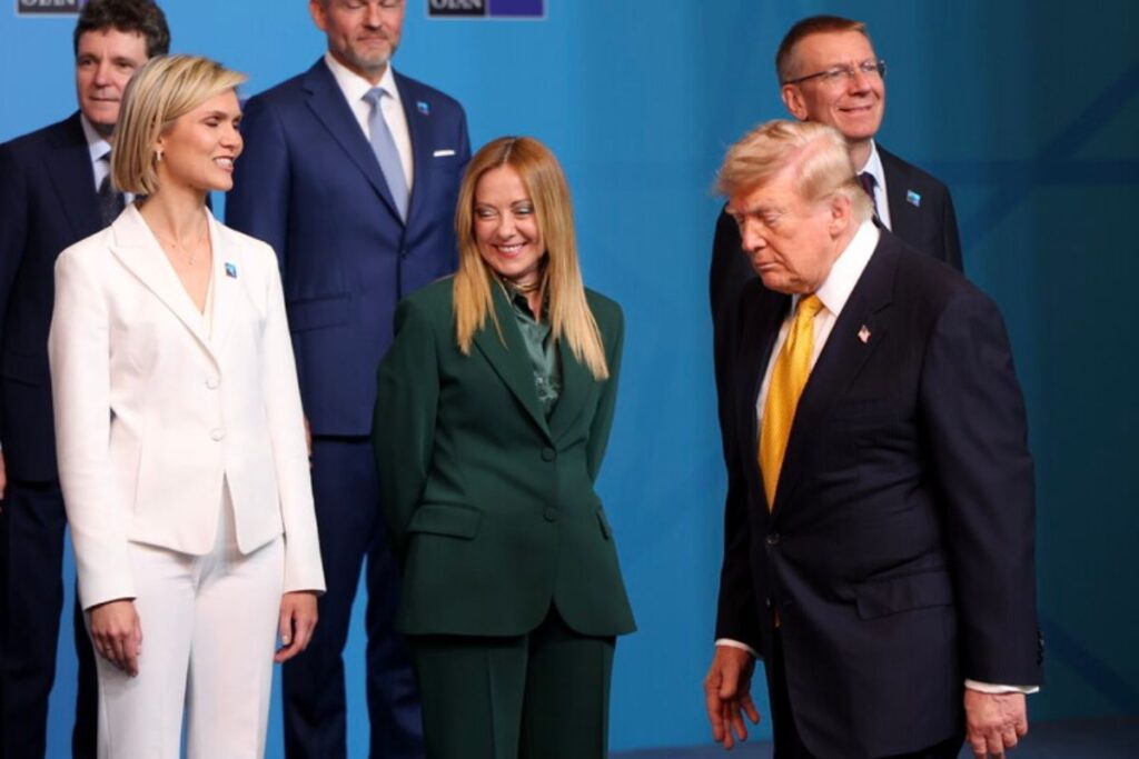 meloni trump nato