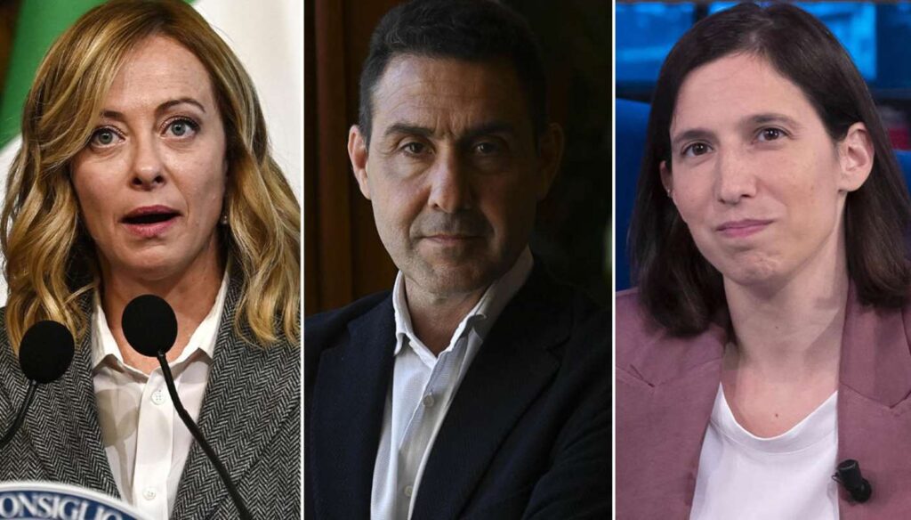 meloni-vannacchi-schlein