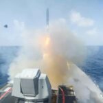 Missili lanciati verso l'Iran