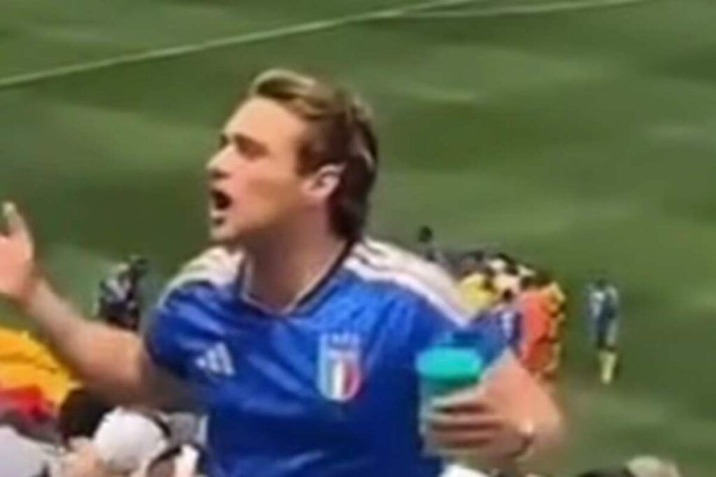 Tifoso dell'Italia