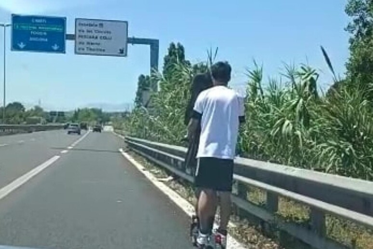 monopattino autostrada