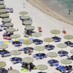 spiaggia ombrelloni