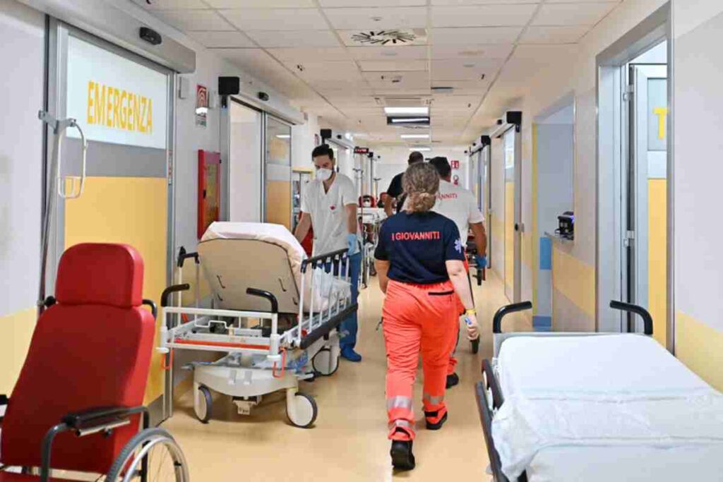 Una corsa di ospedale