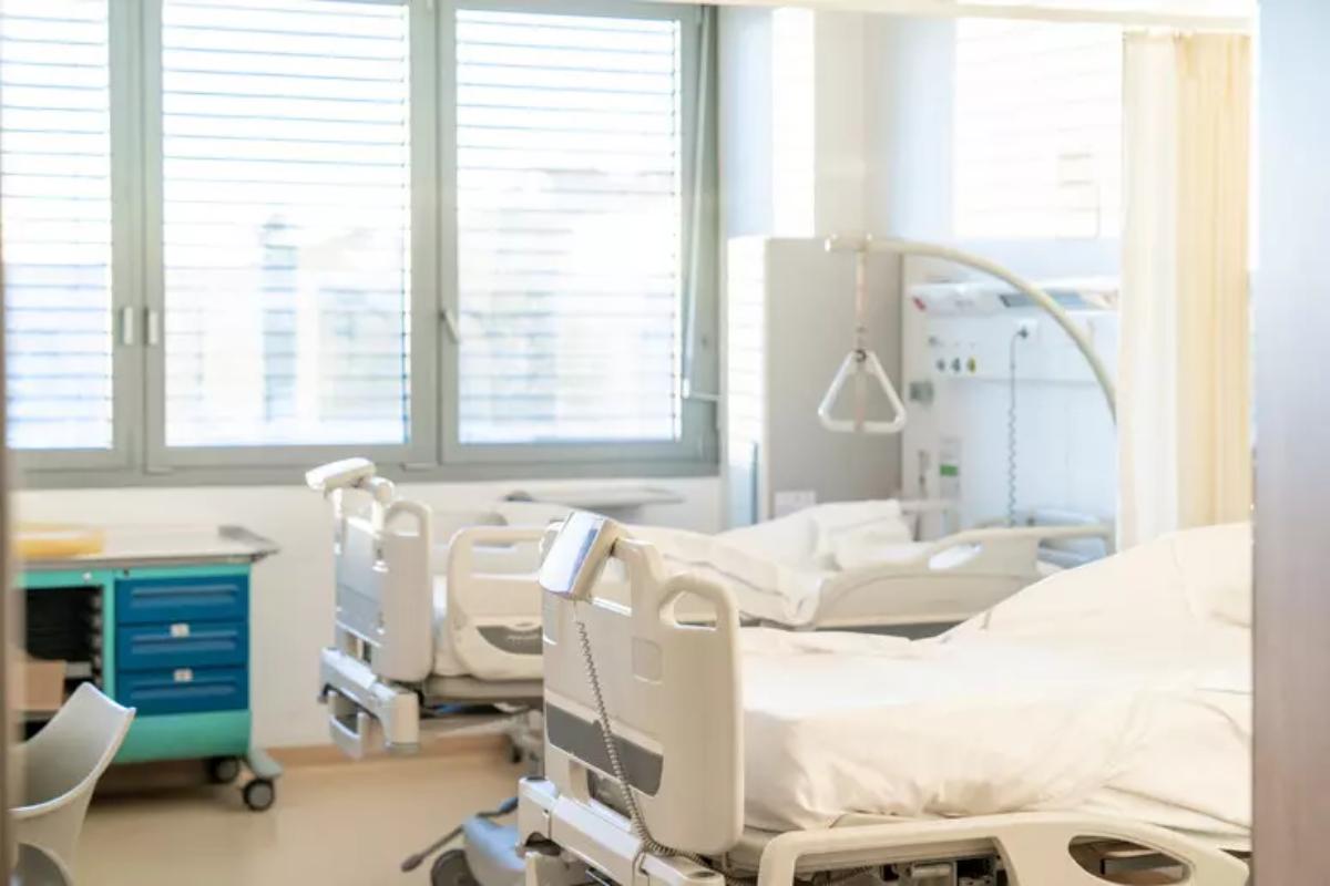 Un letto di ospedale