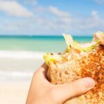 panino in spiaggia