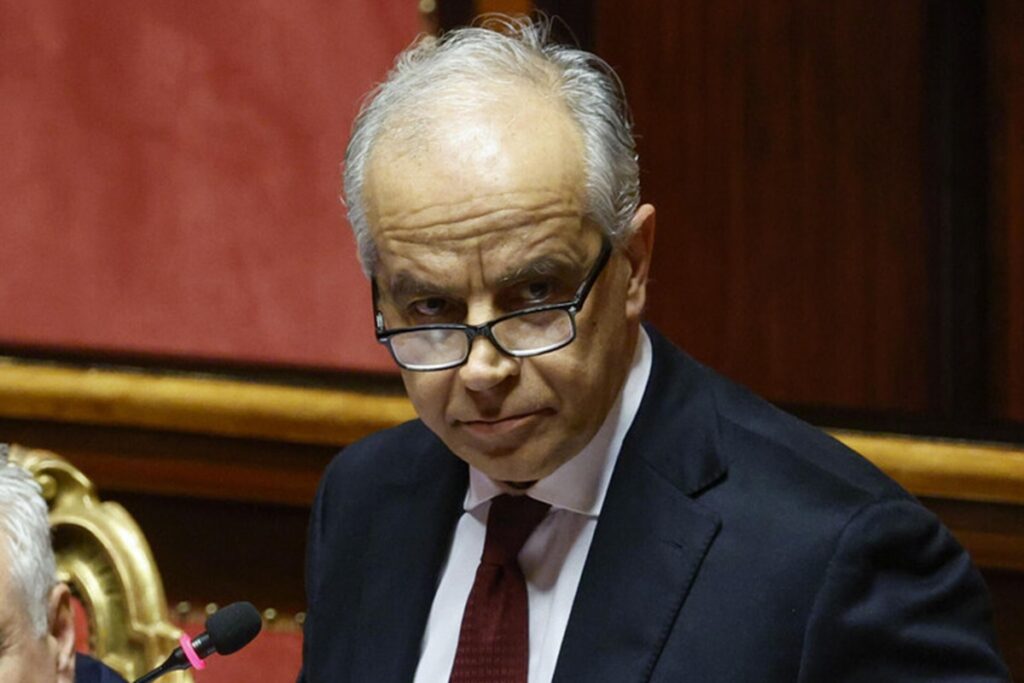 Il ministro dell'Interno Matteo Piantedosi