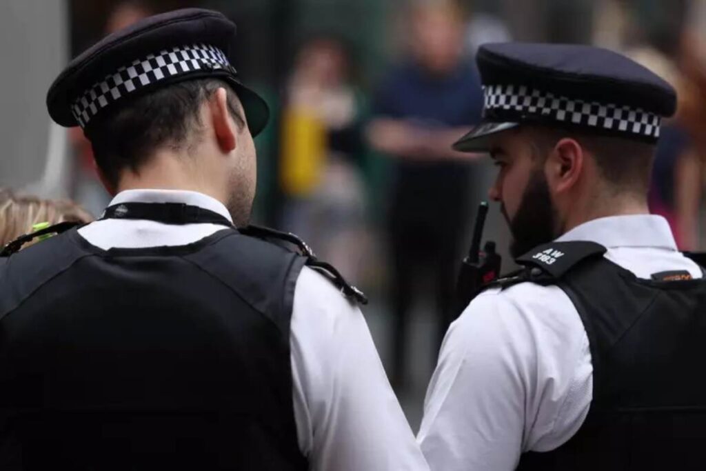 polizia britannica