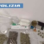 era ai domiciliari droga in casa catania