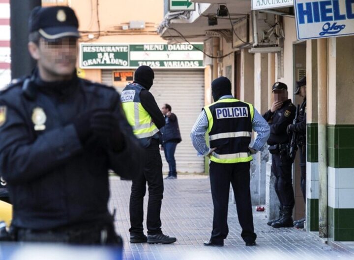 La polizia spagnola