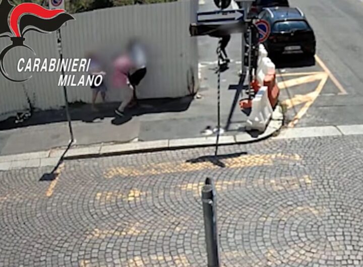 rapina a milano