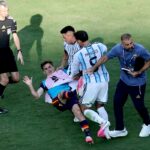 Argentina-Spagna, la rissa alla fine della partita