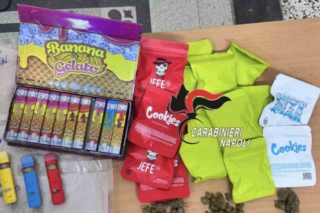 Marijuana nelle sigarette elettroniche e hashish nei biscotti