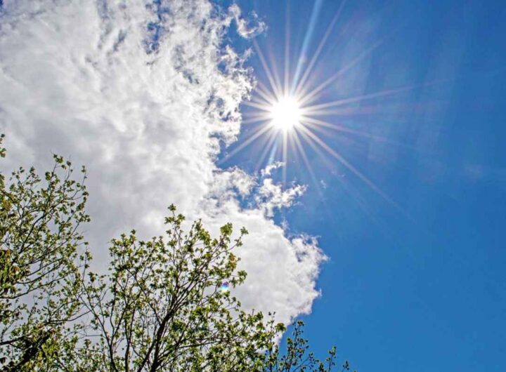 sole e nuvole