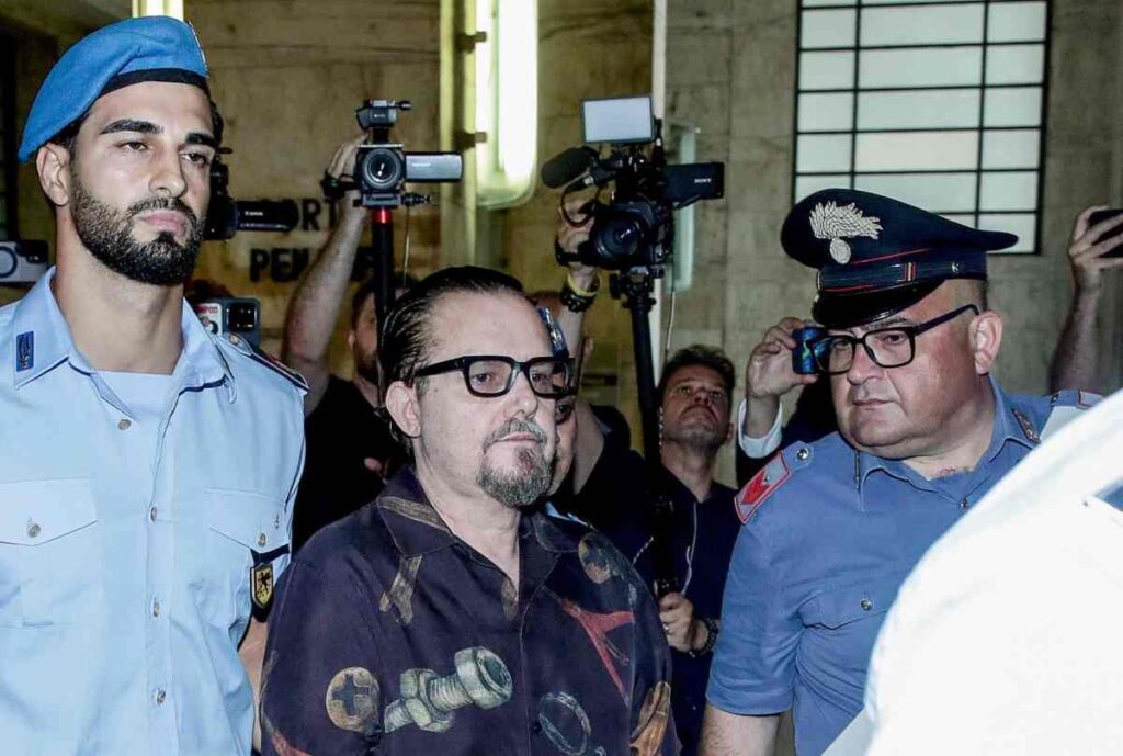Gianluca Soncin viene portato in Tribunale (