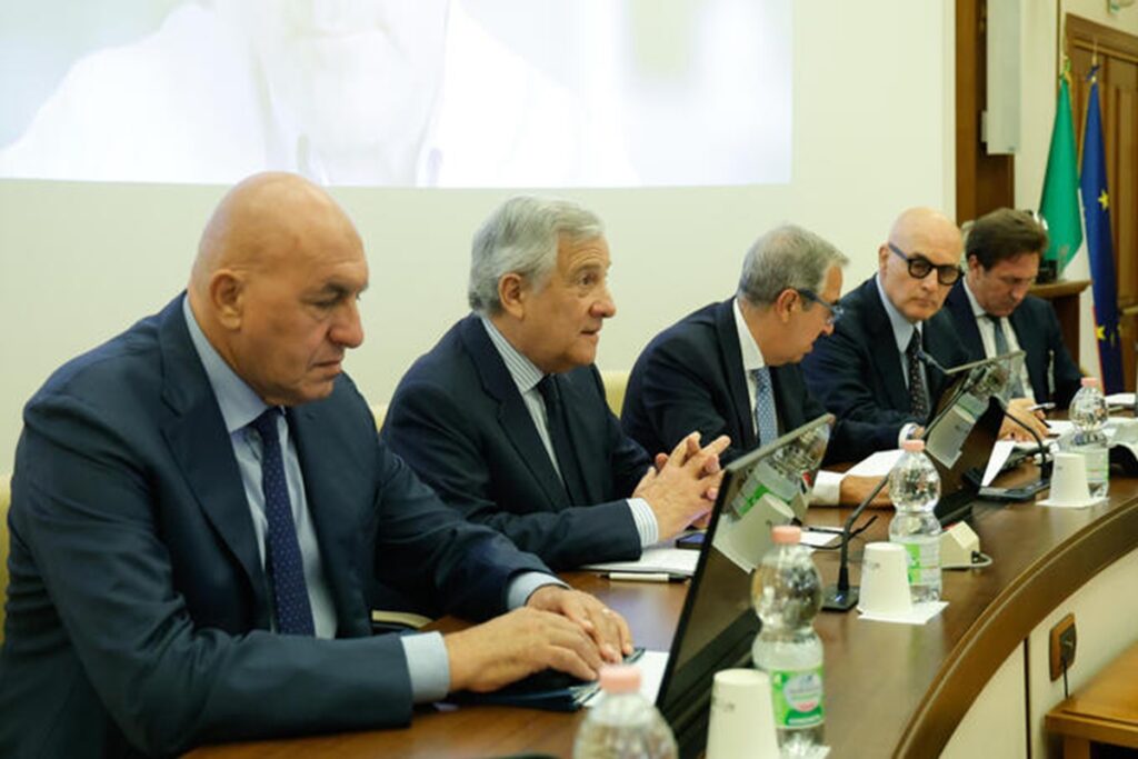 tajani e crosetto