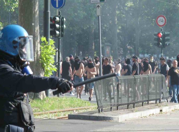 Scontri al derby di Torino