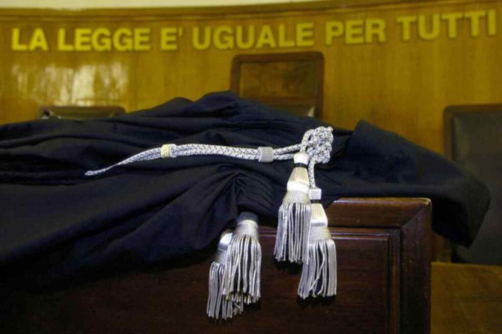 Un'aula di Tribunale