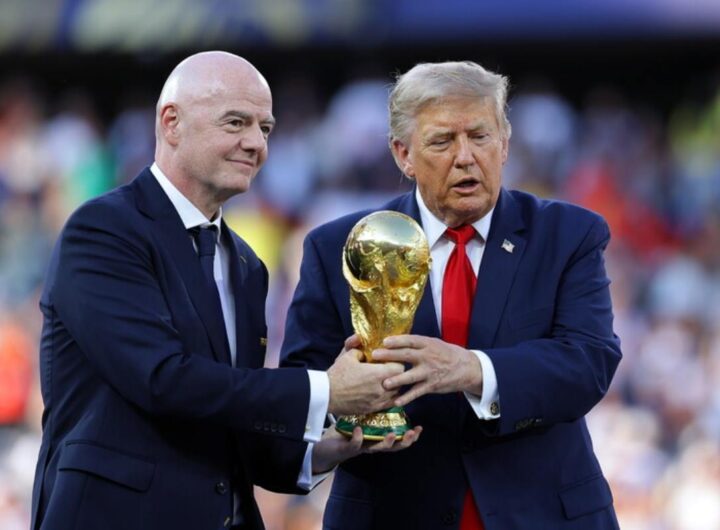 trump infantino mondiale