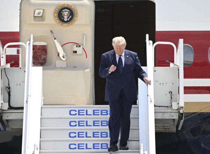 Trump arriva al vertice Nato