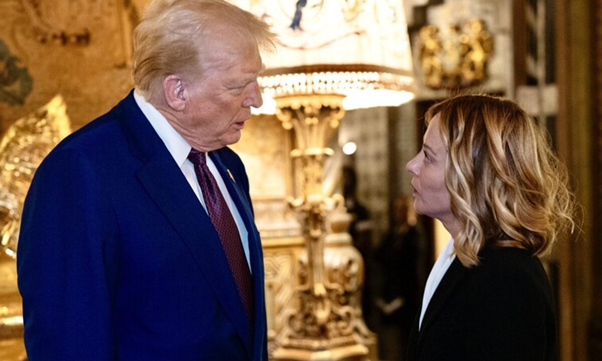Donald Trump e Giorgia Meloni