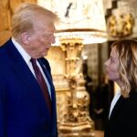 Donald Trump e Giorgia Meloni
