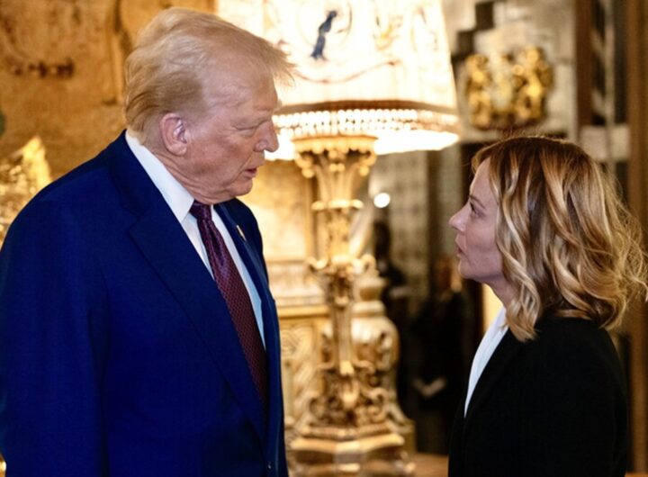 Donald Trump e Giorgia Meloni