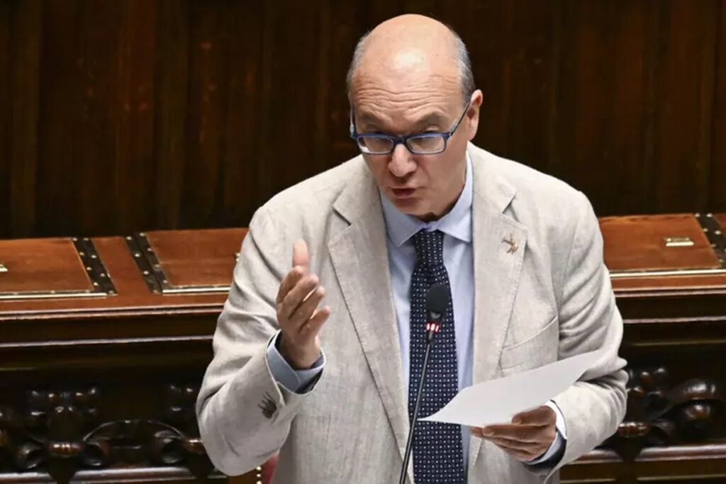 Il ministro dell'Istruzione Giuseppe Valditara