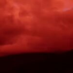 Cielo rosso in Venezuela