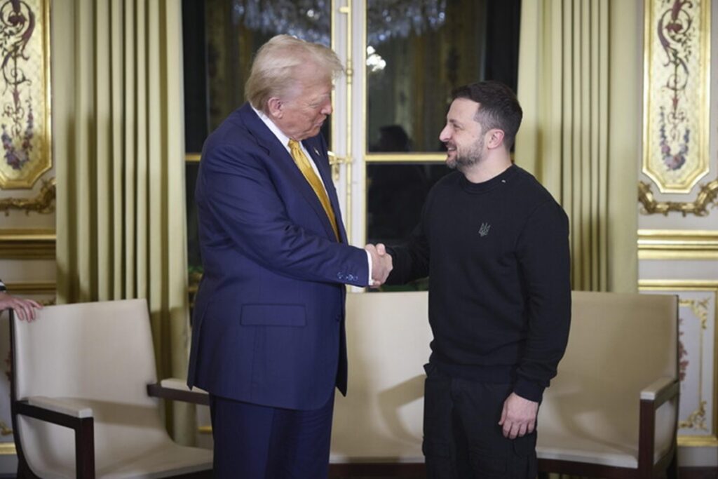 Zelensky e Donald Trump